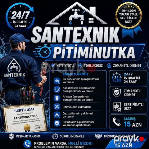 pitiminutka təmir ustasi — Bakı