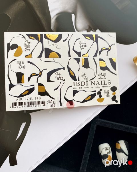 Manikür üçün dekor Ibdi Nails Air Foil 148 — Bakı