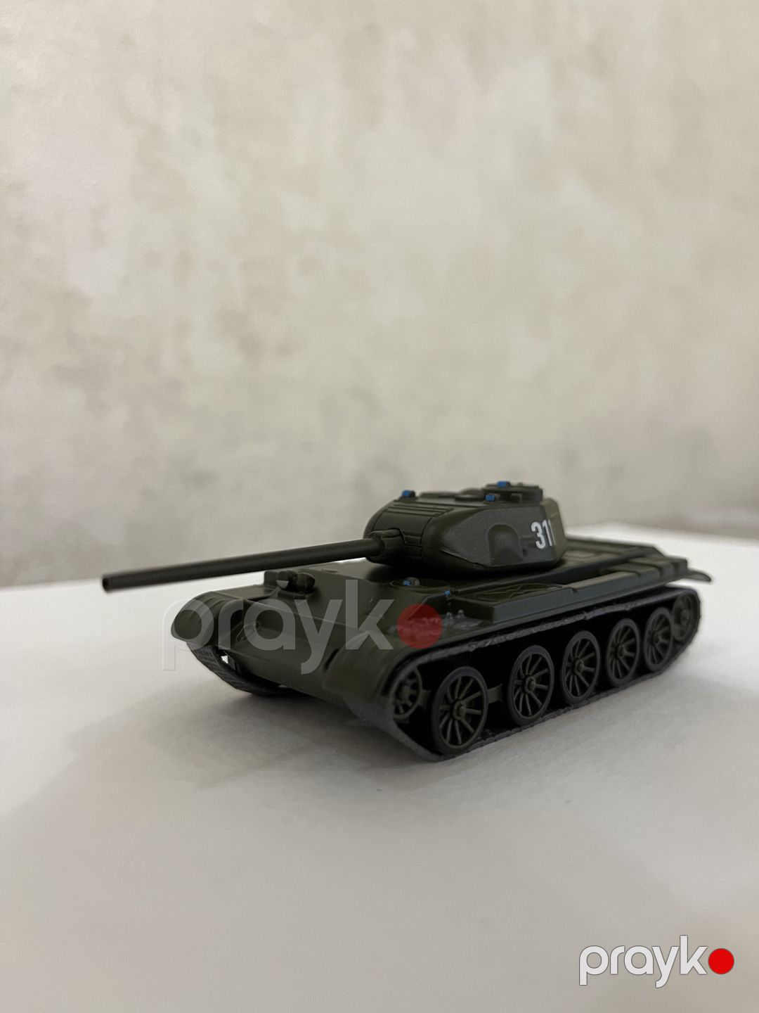 Oyuncaq T-44 tank Maketi 1:72 miqyasında, yaşıl — Mallar, Bakı (3)