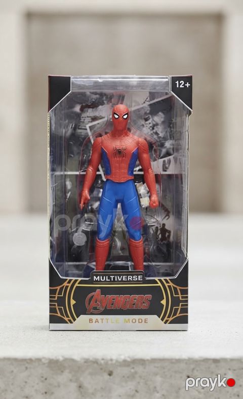 Fiqur Multiverse Avengers - Spider-Man Battle Mode MK592, Superqəhrəmanlar, 12+ yaş, 1 əd, Plastik — Bakı
