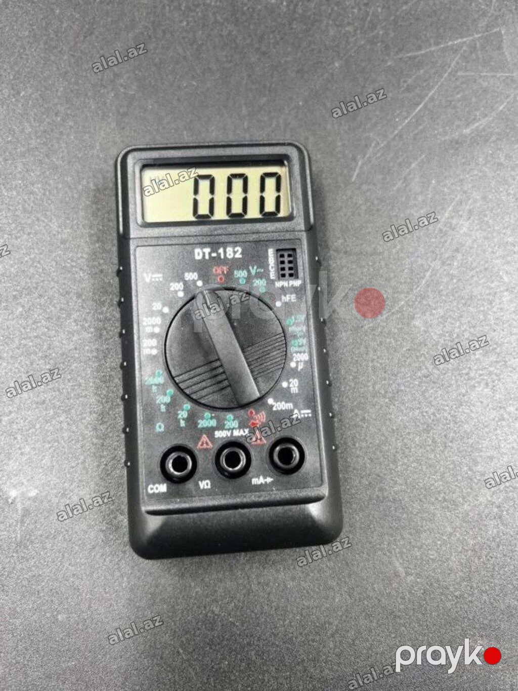 Tester DT-182 Tester xırda DT-182 Mağazada gördüyünüz məhsulları — Təmir və inşaat, Bakı (4)