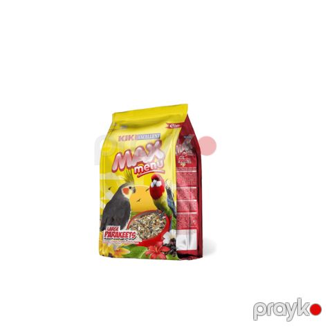 Quru quş yem, Kiki Max Menu Large Parakeets 1kq — Bakı