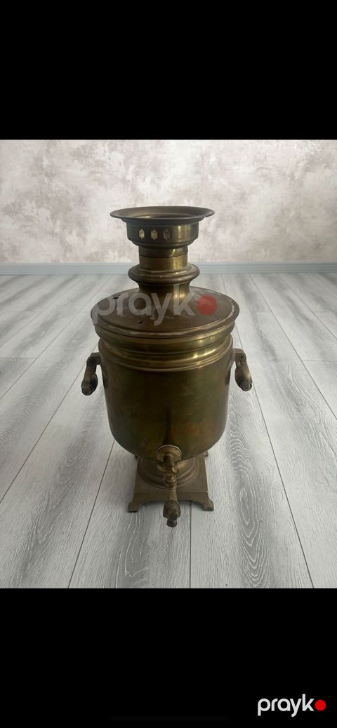 Qədim samovar, 1899 il, Mis, Vəziyyəti: Qənaətbəxş — Mehdiabad