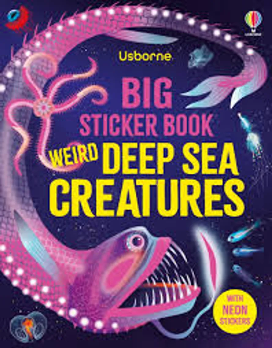 Big Sticker Book Weird Deep Sea Creatures — Bakı