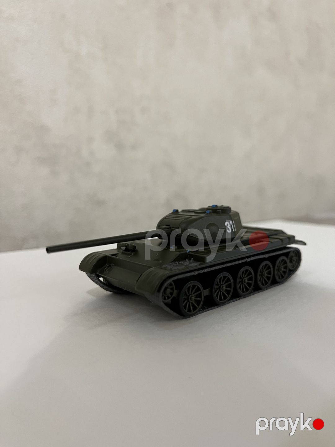 Oyuncaq T-44 tank Maketi 1:72 miqyasında, yaşıl — Mallar, Bakı (2)