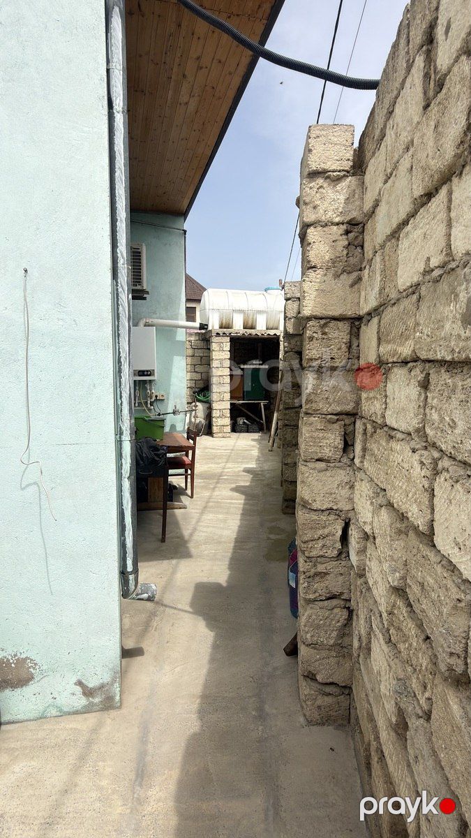 Satılır 2 otaqlı həyət evi/bağ evi 78 m² — Ev, villa, Bakı (11)