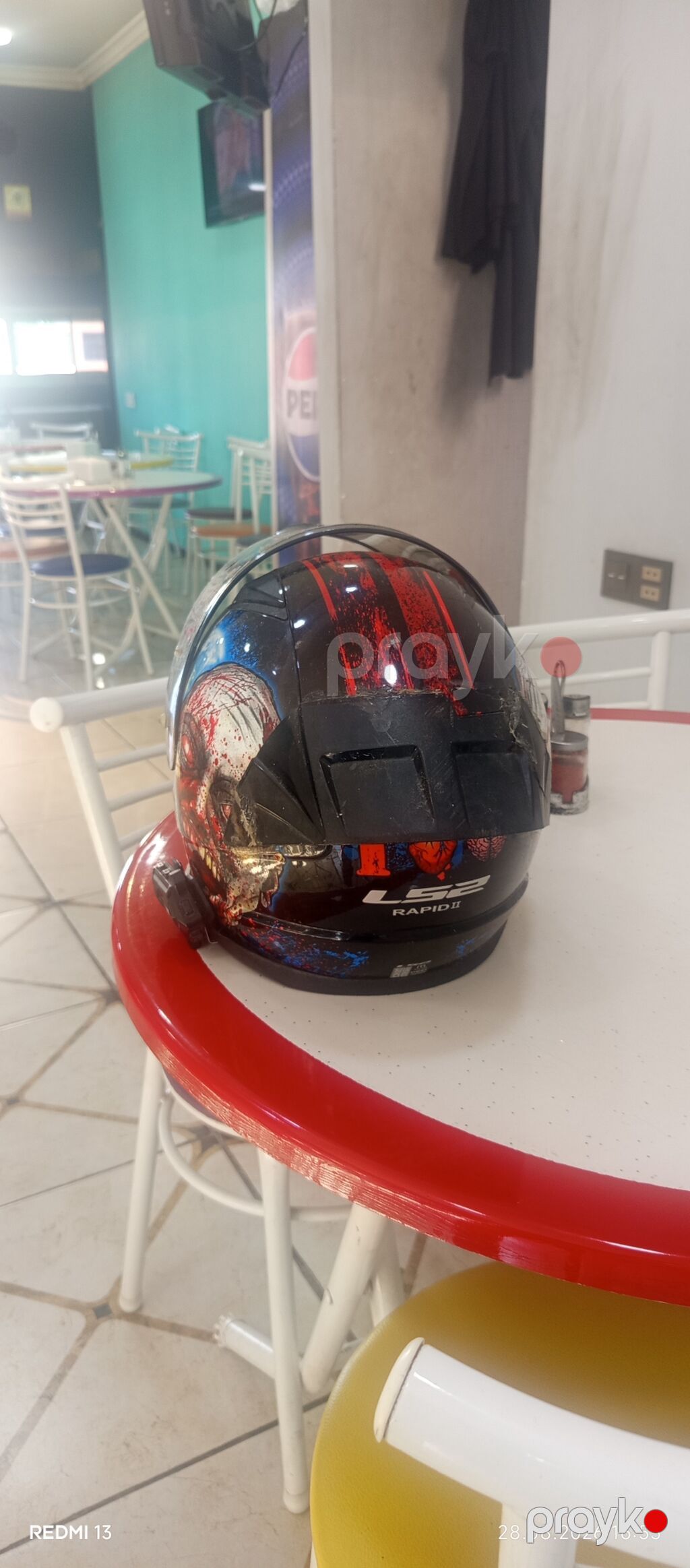 LS2 tam üzlü motosiklet dəbilqəsi - Brend/model: LS2 - Tip: full-face — Motosiklet geyimi, Sumqayıt (5)