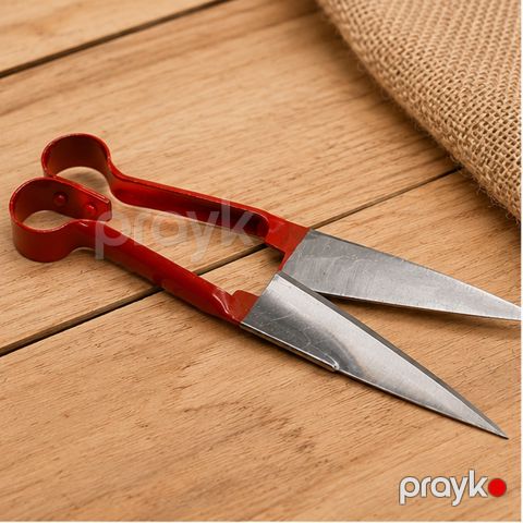 Kənd təsərrüfatı heyvanları üçün qayçı, kəsim üçün, qırmızı — Bakı