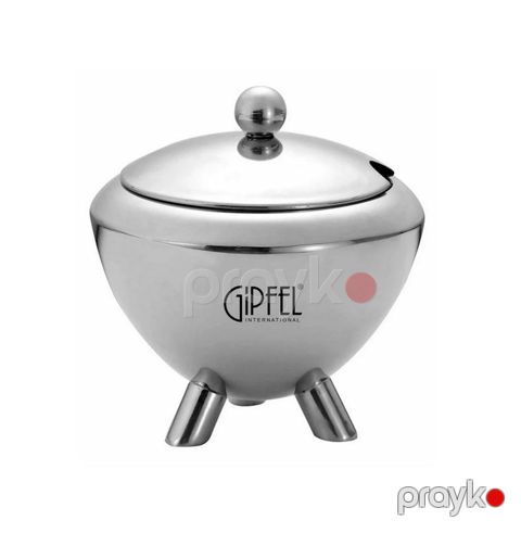 Şəkər qabı Gipfel Oreole 9831, 400 ml, paslanmayan polad, gümüşü — Bakı