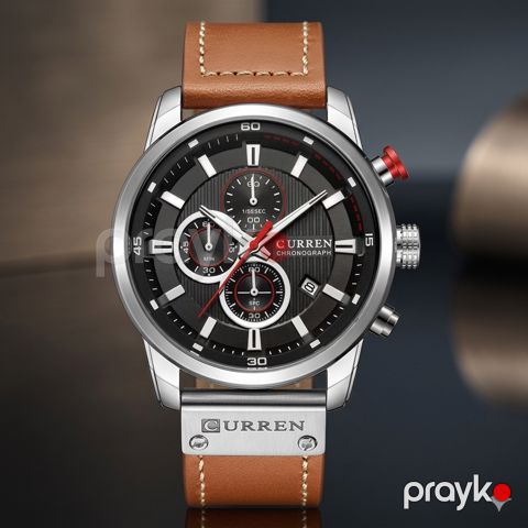 Qol saatı kişilər üçün M8291 Silver/Black — Bakı