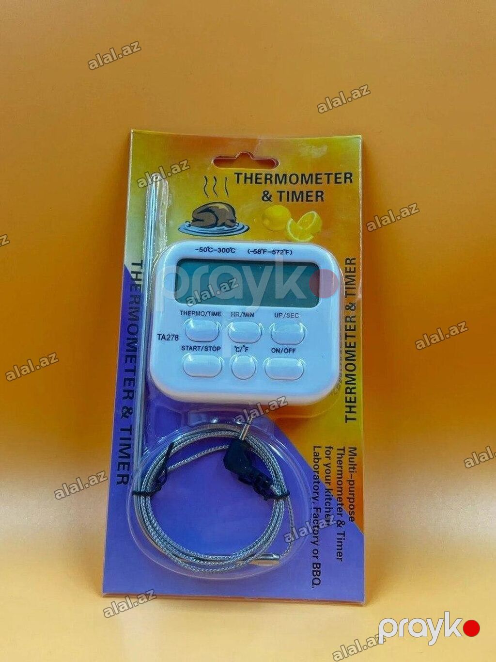 Qida termometri TA-278 TA-278 Qida Termometri – Yüksək Dəqiqlikli — Təmir və inşaat, Bakı (3)