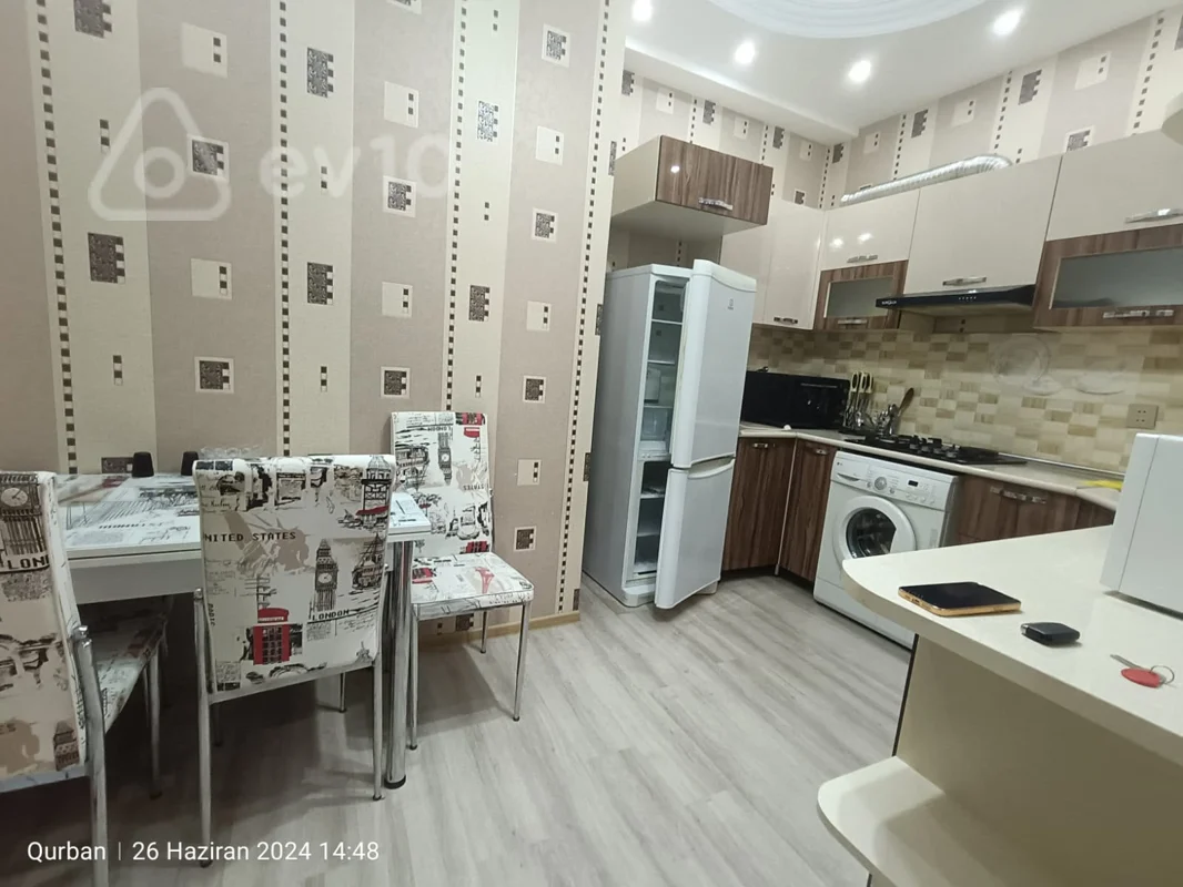 2 otaqlı mənzil, 65 m², Xocalı prospekti — kirayə — Mənzil, Bakı (5)