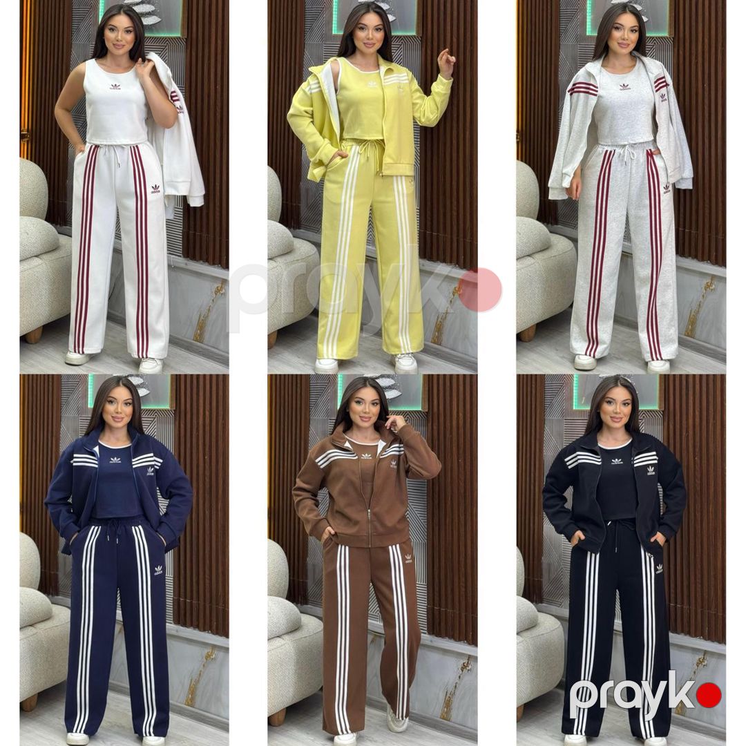 Qadınlar üçün idman kostyumu 46296033, ağ, ölçü One size — Mallar, Bakı (3)