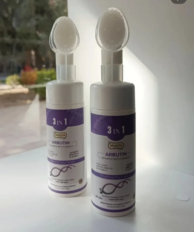 Üz yuma üçün köpük Motiza Arbutin 3in1, 150 ml — Üz qayığı, Bakı (2)