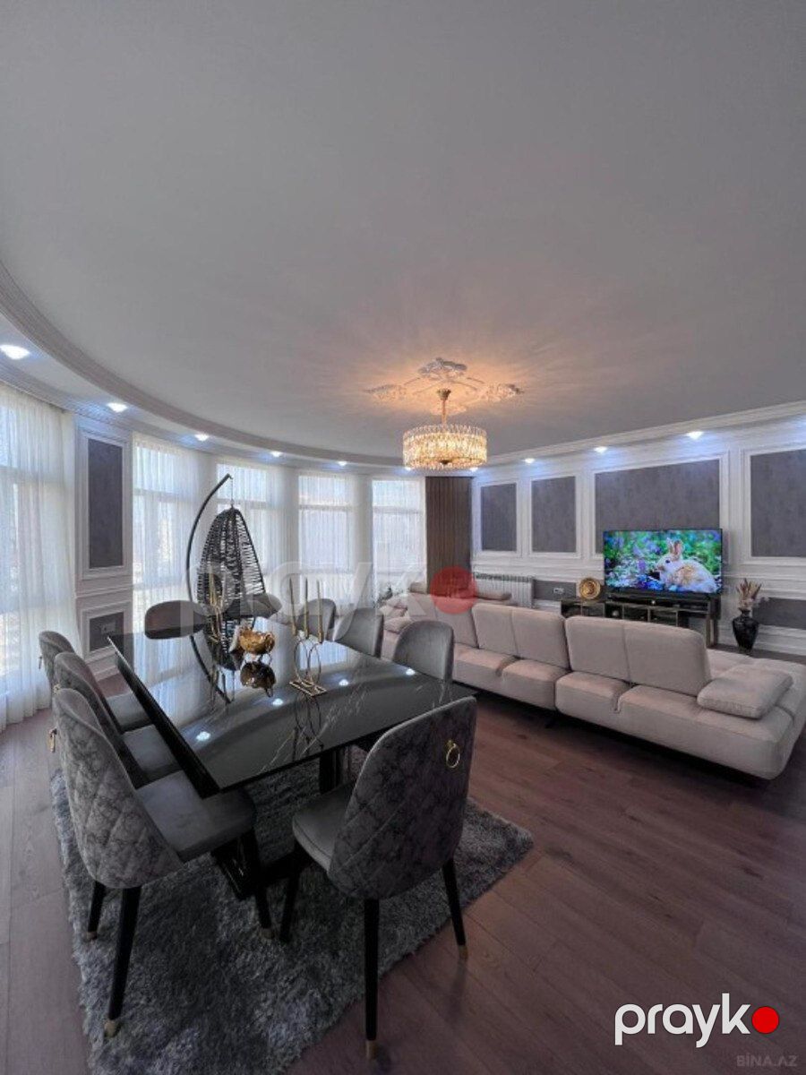 3-otaqlı yeni tikili, Fəzail Bayramov küç., 160 m² — Mənzil, Bakı (2)
