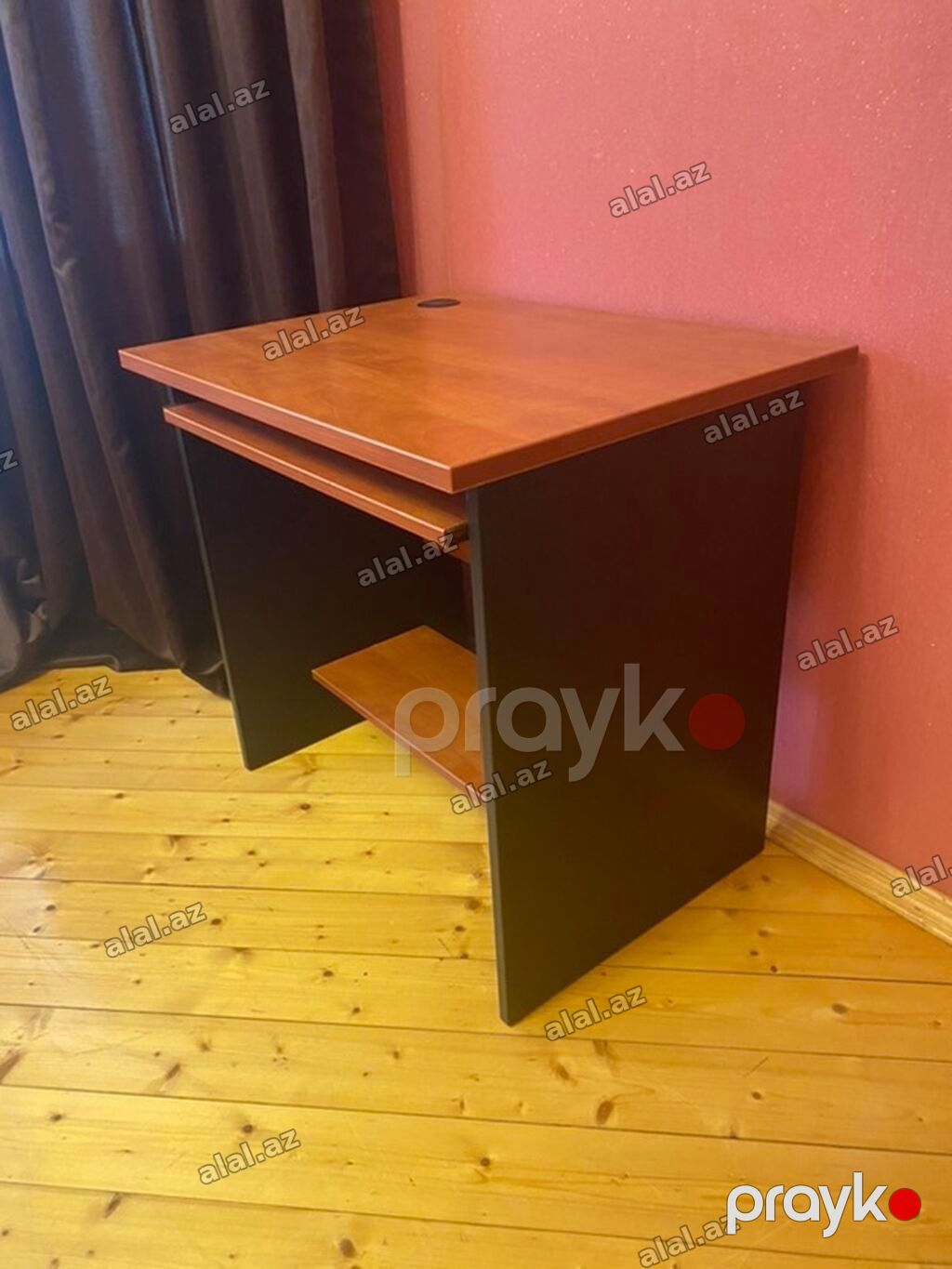 Düz masa, Polkalı, Siyirməsiz, Sadə laminat, Zəmanətsiz, Kredit yoxdur — Mallar, Bakı (3)