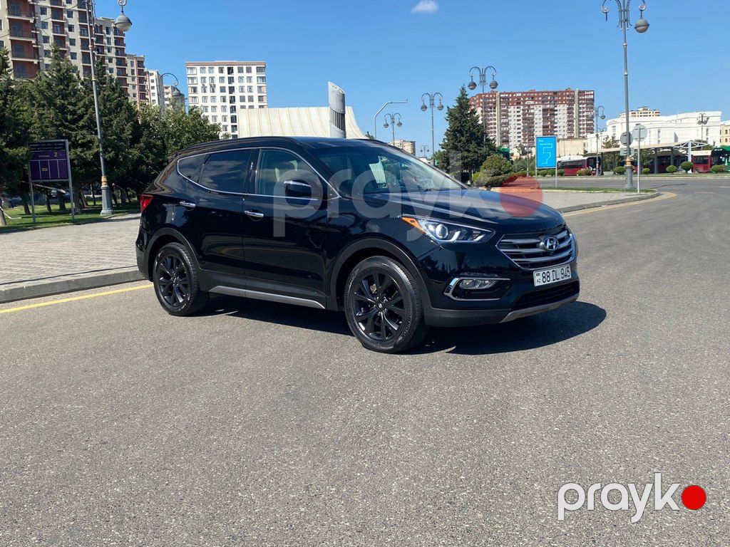 Hyundai Santa Fe, 2.0 L, 2017 il, 84 000 km — Avtomobillər, Bakı (6)