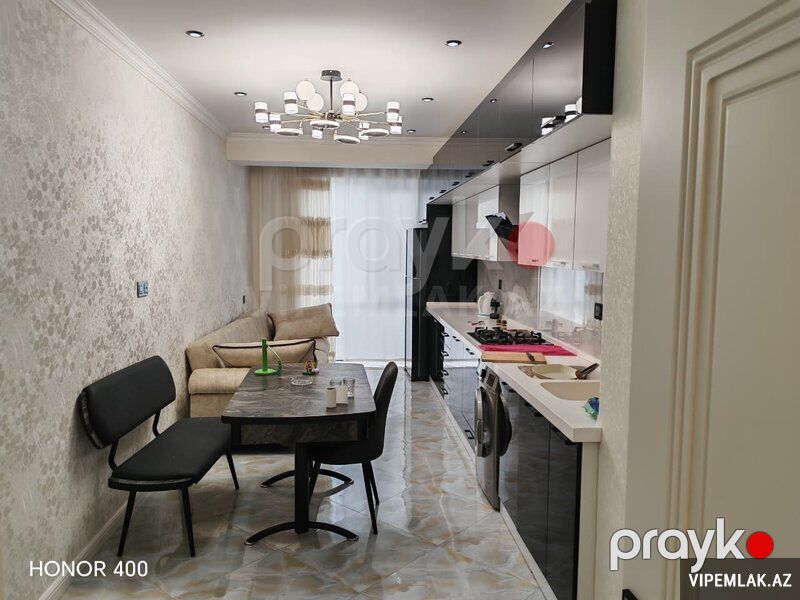 Xətai rayonunda 2 otaqlı Yeni tikili Kirayə verilir, 65 m² — Mənzil, Bakı (4)