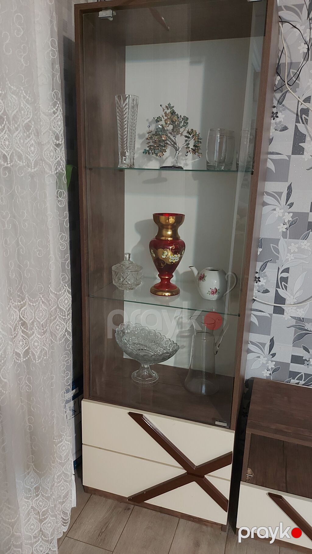 Şüşəli dolab vitrini, İşlənmiş — Vitrini, Bakı (4)