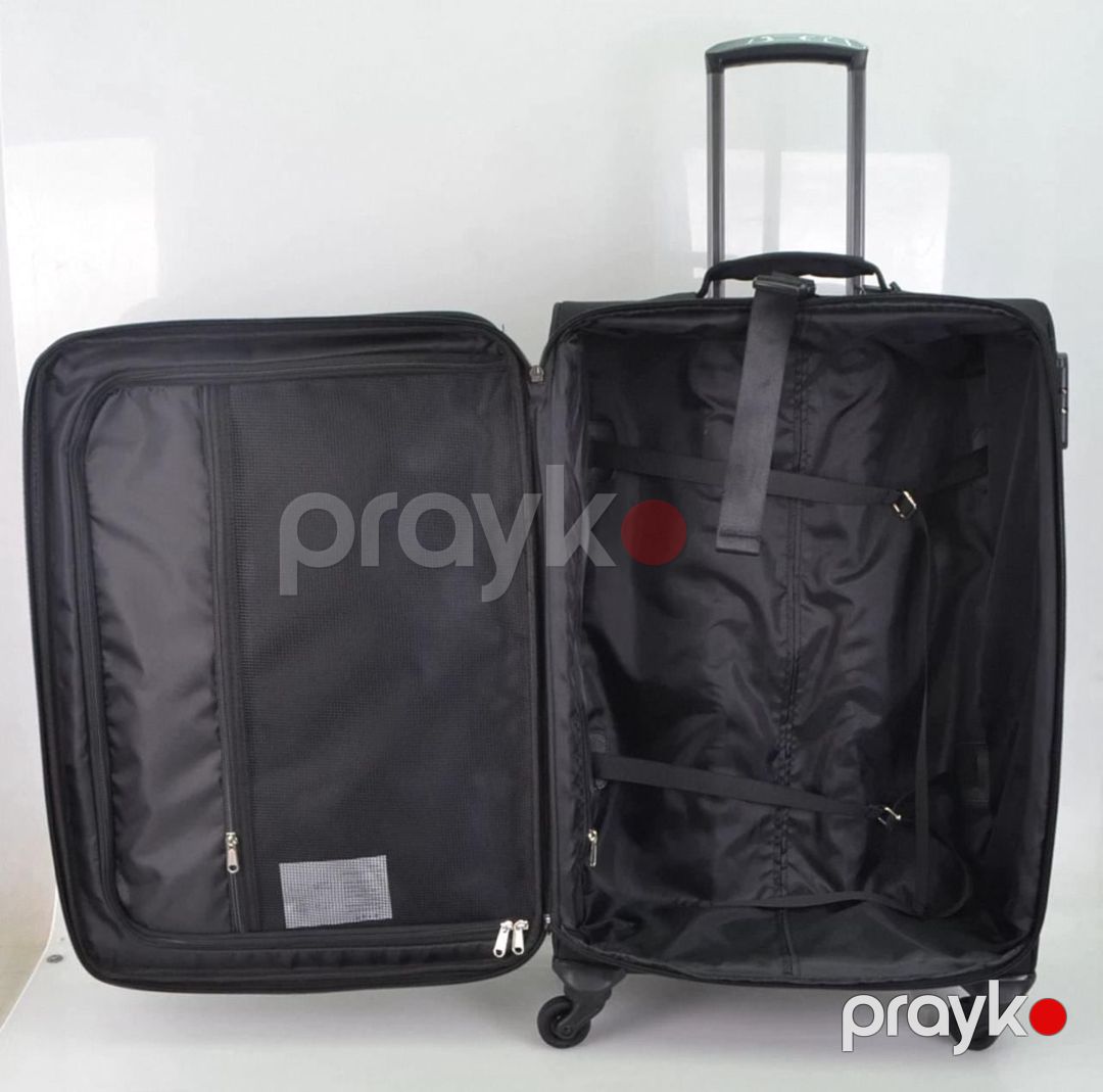 Çamadan 566567568, parça, 65x33x38 sm, qara, ölçü M — Çamadanlar, Bakı (2)