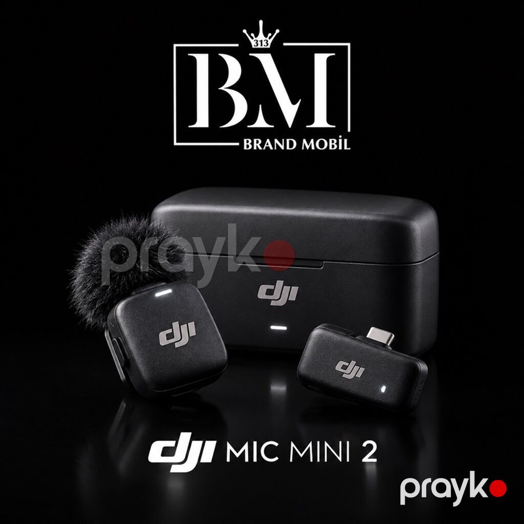 DJI Mic Mini 2 — kiçik ölçü, güclü performans Videolarınızda daha — Mikrafonlar, Bakı (2)