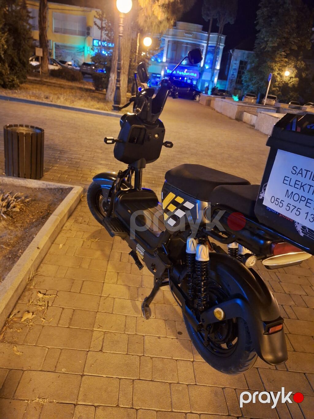 Elektrik moped/scooter - Güclü elektrik mühərriki, səssiz və iqtisadi — Mopedlər və skuterlər, Şəki (2)