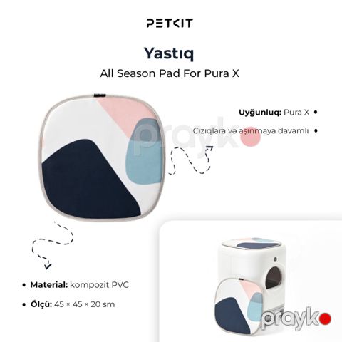 Tualet altı xalça pişiklər üçün Petkit Four Seasons Mat for Pura X — Bakı