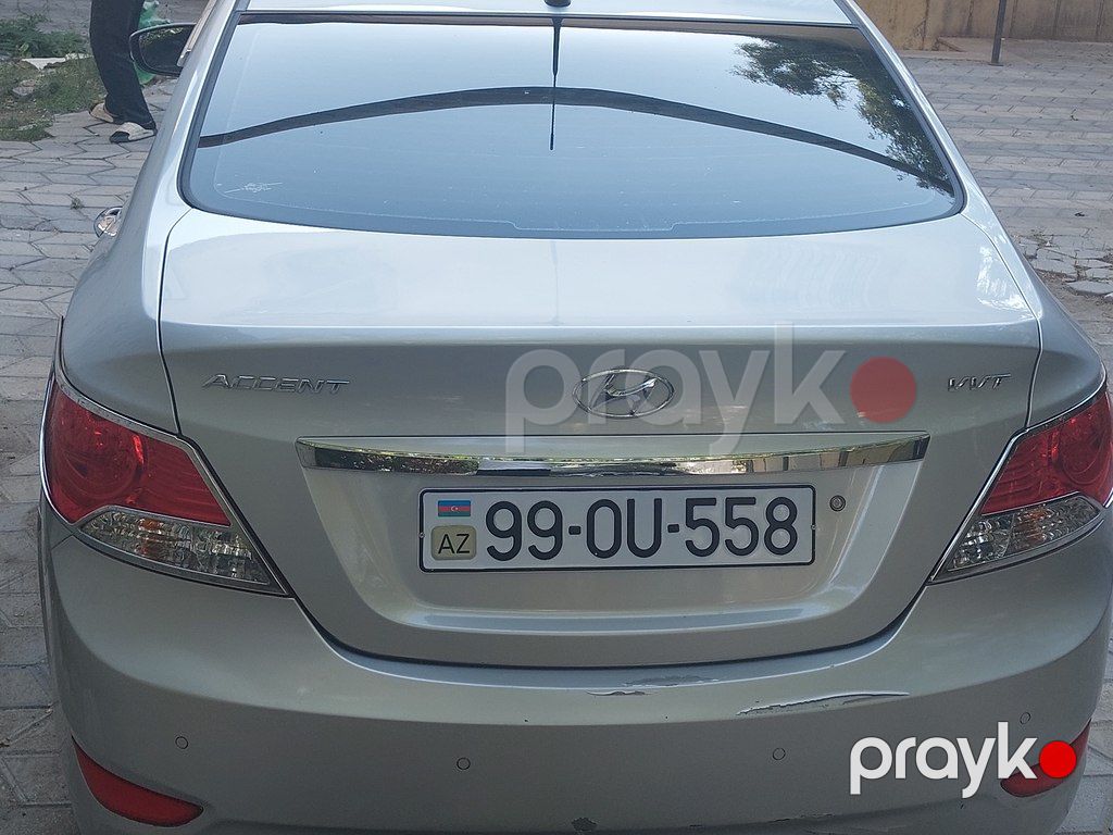 Hyundai Accent, 1.4 L, 2012 il, 200 000 km — Avtomobillər, Bakı (3)