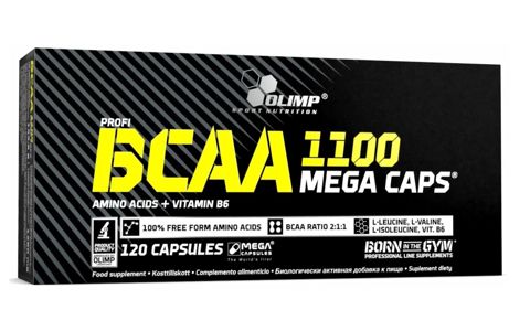 Aminturşular No Brand Bcaa Mega Caps 1100 mq, 120 kapsul — Bakı