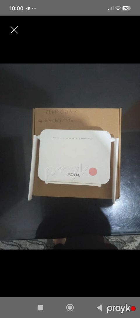 Nokia Wi‑Fi router - Model: Nokia (2 antenalı ağ rəngdə) - Qoşulma — Digah