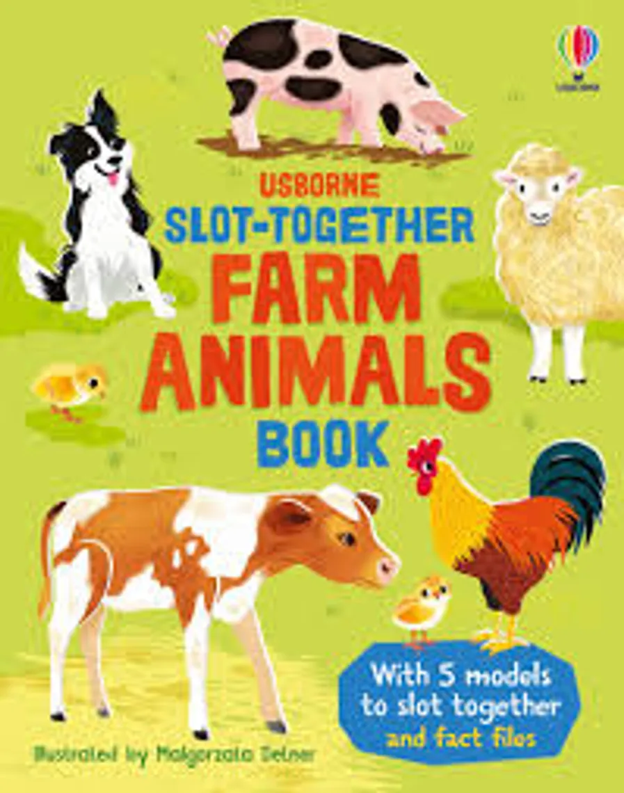 Slot-Together Farm Animals Book — Bakı