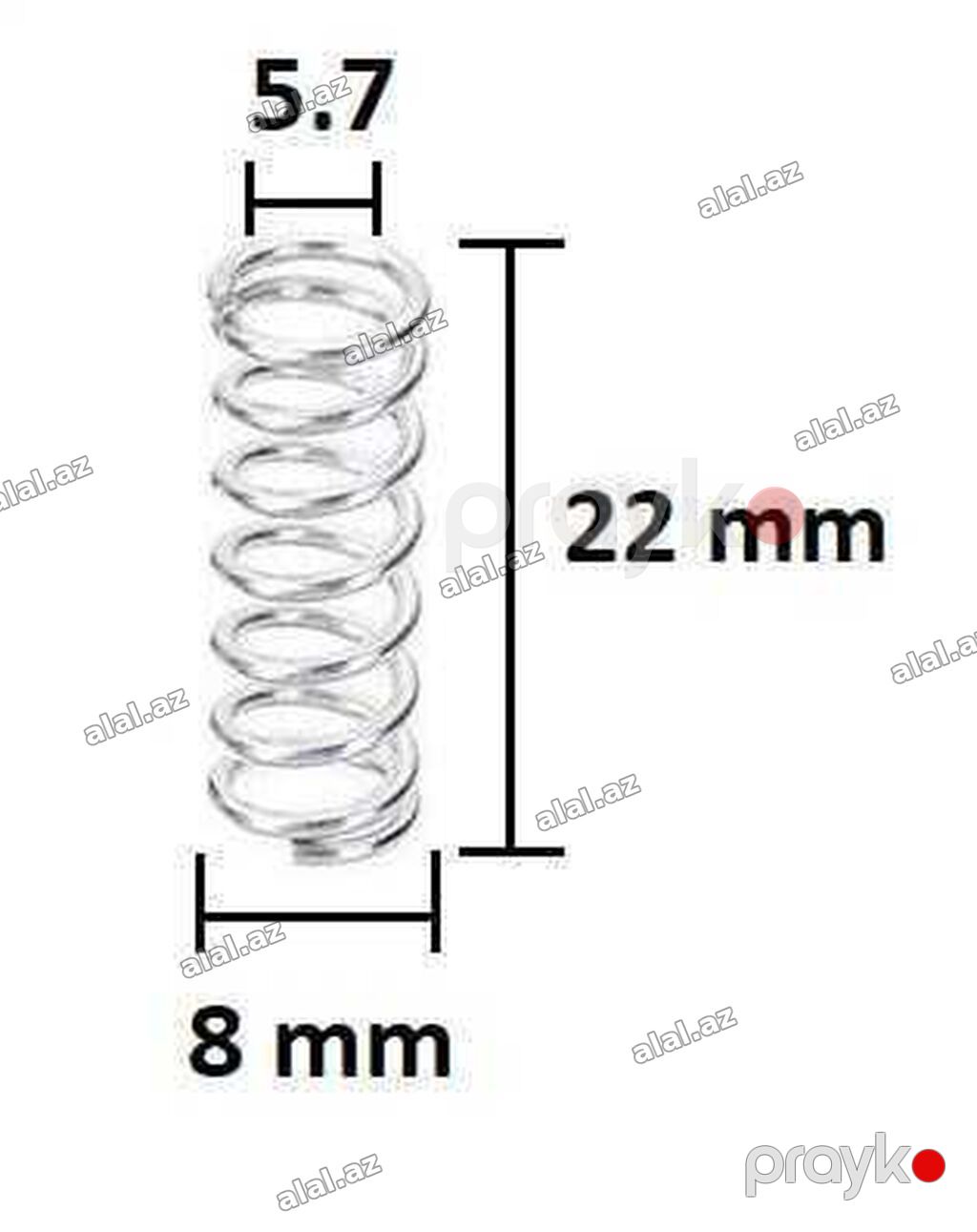 Başlıq: Ender 3 – Extruder Sıxışdırma (Gergi) Yayı Təsvir: Ender 3 və — Avto, Bakı (2)