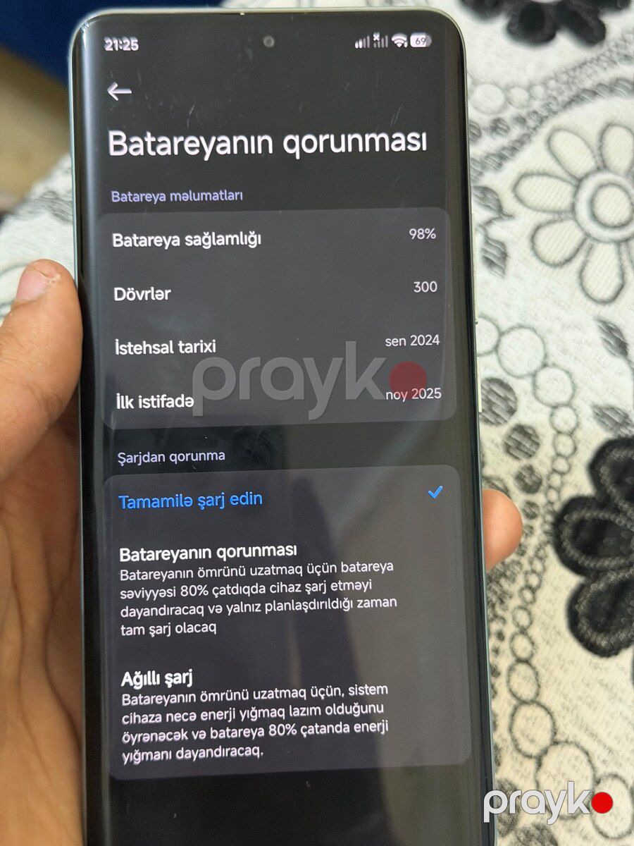 Xiaomi Redmi Note 14 Pro+ 5G Frost Blue 256GB/8GB — Smartfonlar, Bakı (5)