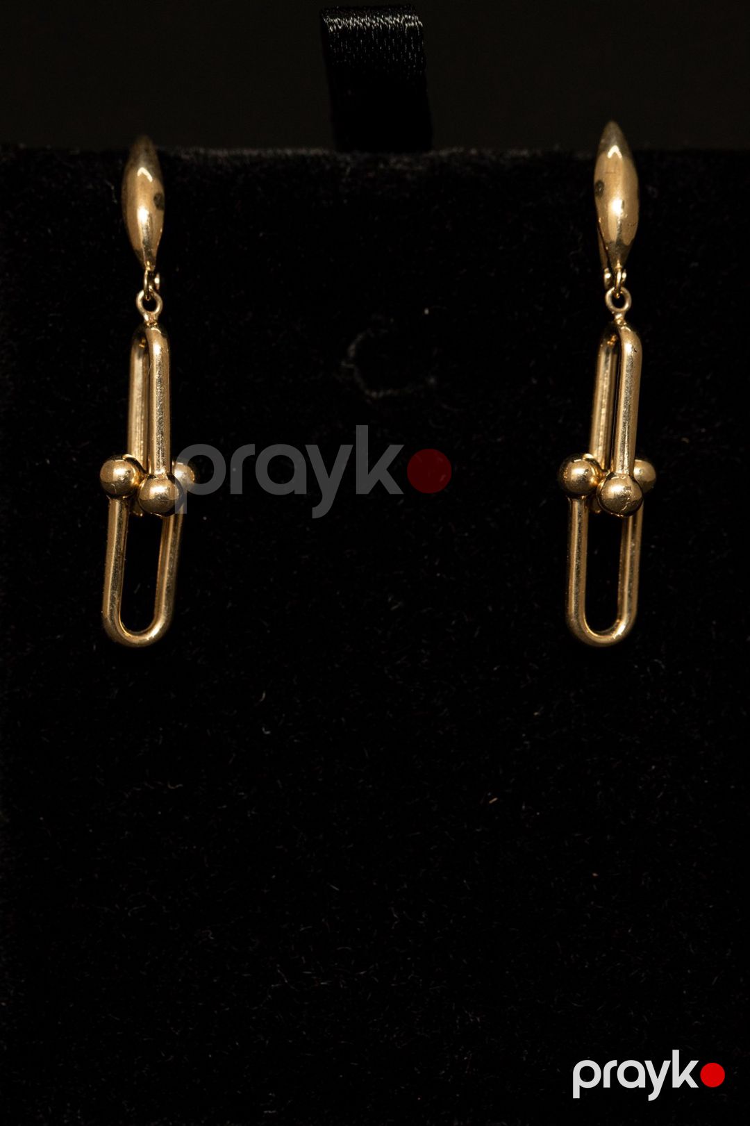 Sırğalar qadınlar üçün Habibi Jewellery HJ476, qızıl 585 əyar — Mallar, Bakı (2)