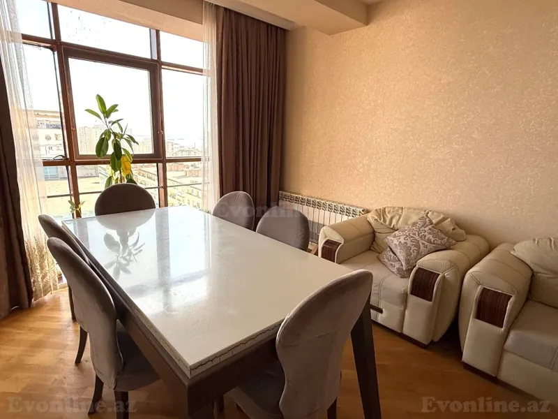 Kirayə verilir 3 otaqlı Mənzil Yeni tikili 120 m² Bakı, Xətai r., Əhmədli m — Mənzil, Bakı (2)