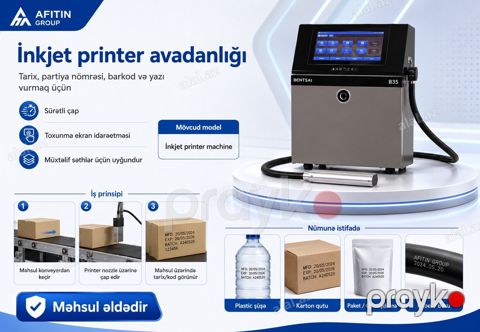 İnkjet printer avadanlığı — Bakı