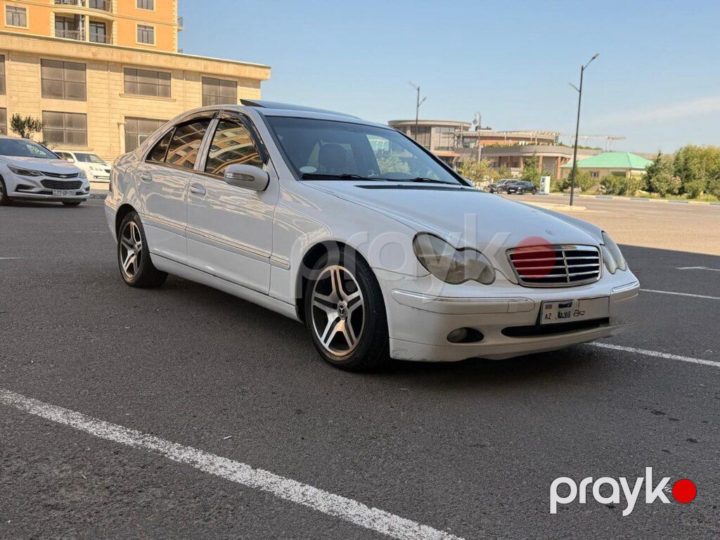 Mercedes C 200, 2.0 L, 2000 il, 363 000 km — Avtomobillər, Sumqayıt (5)