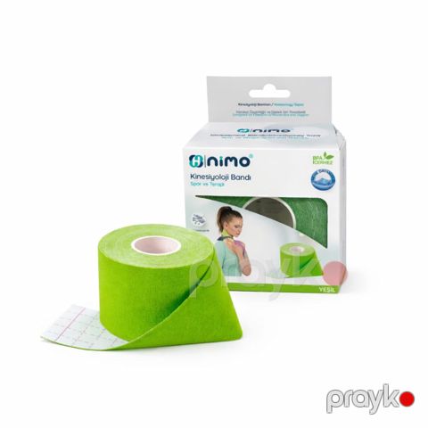 Kinezio teyp Nimo, yaşıl, 5 sm x 5 m — Bakı