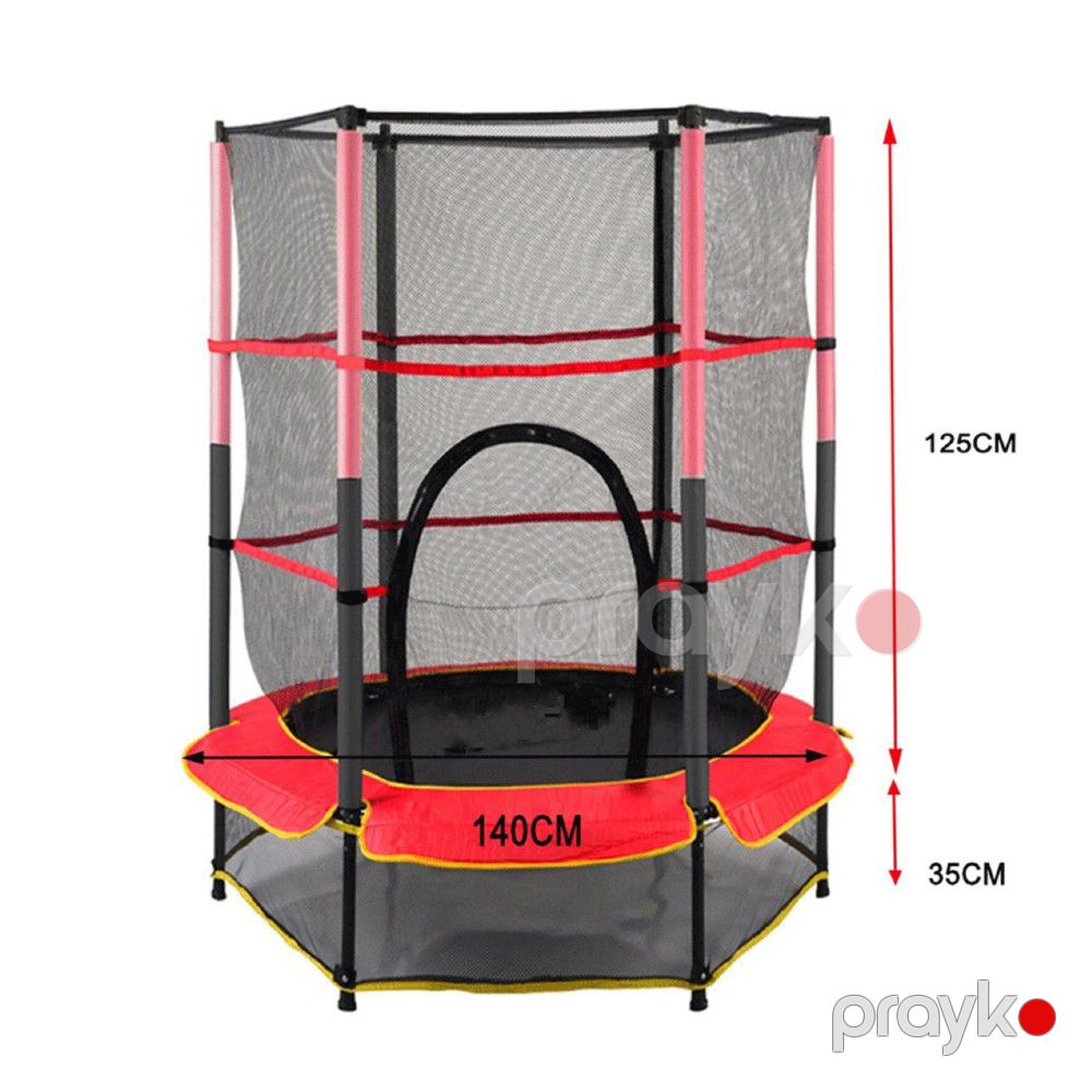 Uşaq Batutu Perfetto Sport 5 – Qoruyucu Torlu və Təhlükəsiz Tramplin 1.40 m — Uşaqlar üçün hər şey, Bakı (4)
