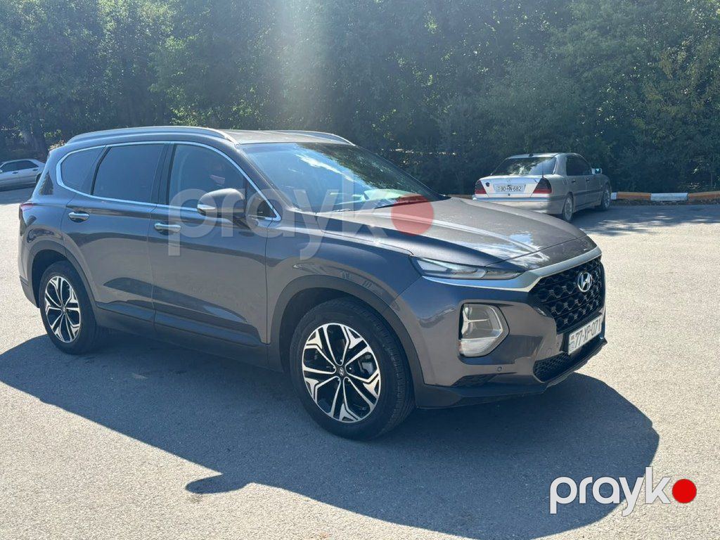 Hyundai Santa Fe, 2.0 L, 2019 il, 155 000 km — Avtomobillər, Bakı (3)