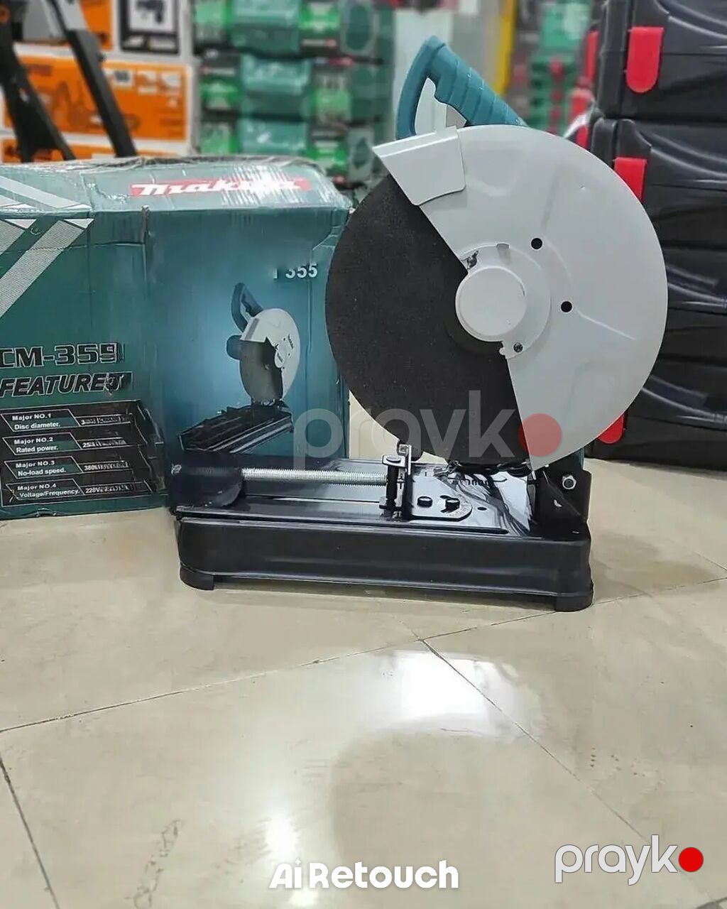 Metal kəsici dəzgah – Cut Off Machine CM-355 Texniki göstəricilər — Testerler və labirintlər, Digah (2)