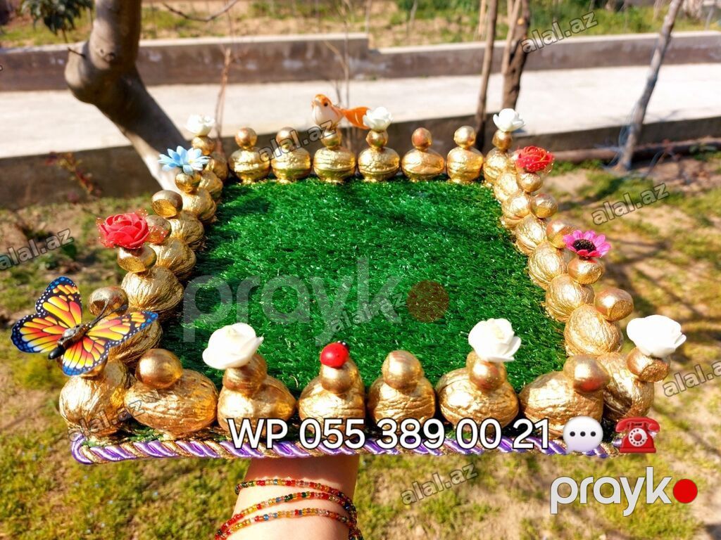 Münasib qiymətə, Qoz, fındıqdan Çərəzlik, səmənilik Novruz xonçaları — Şəxsi əşyalar, Bakı (2)