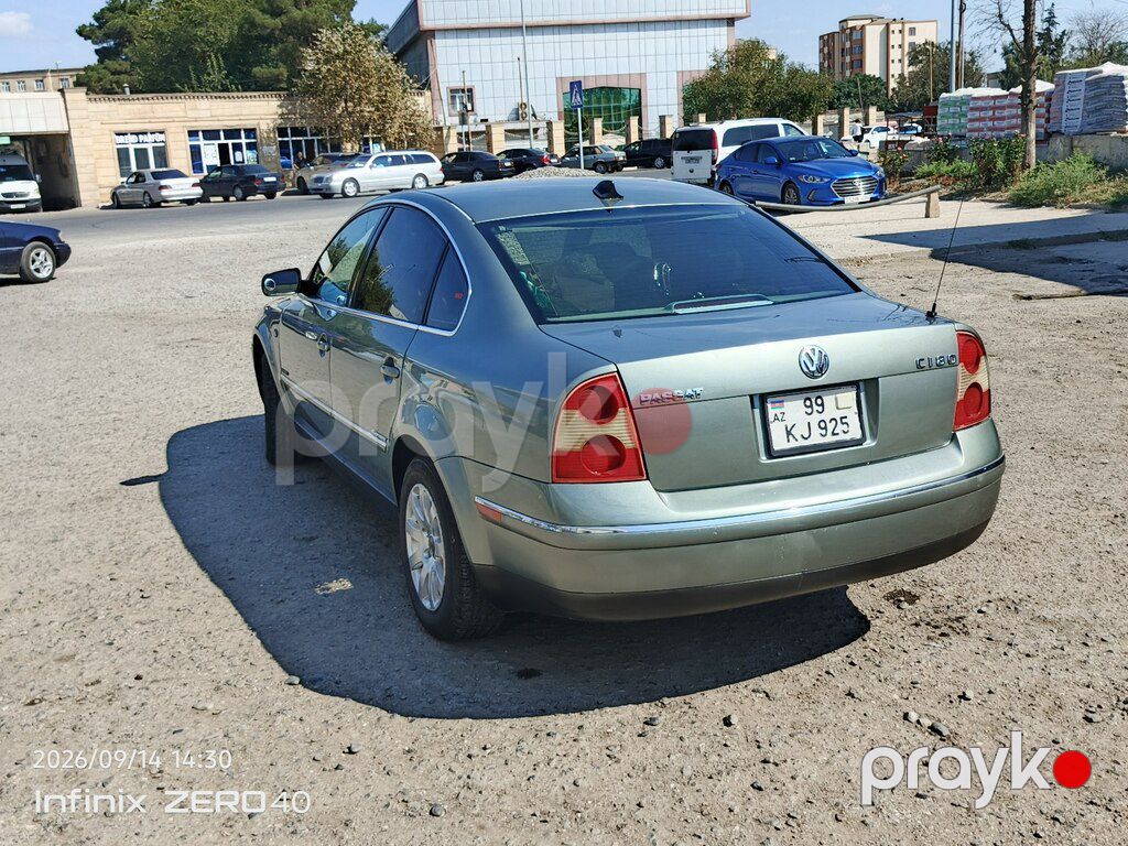 Volkswagen Passat, 1.8 L, 2001 il, 219 017 km — Avtomobillər, Salyan (7)