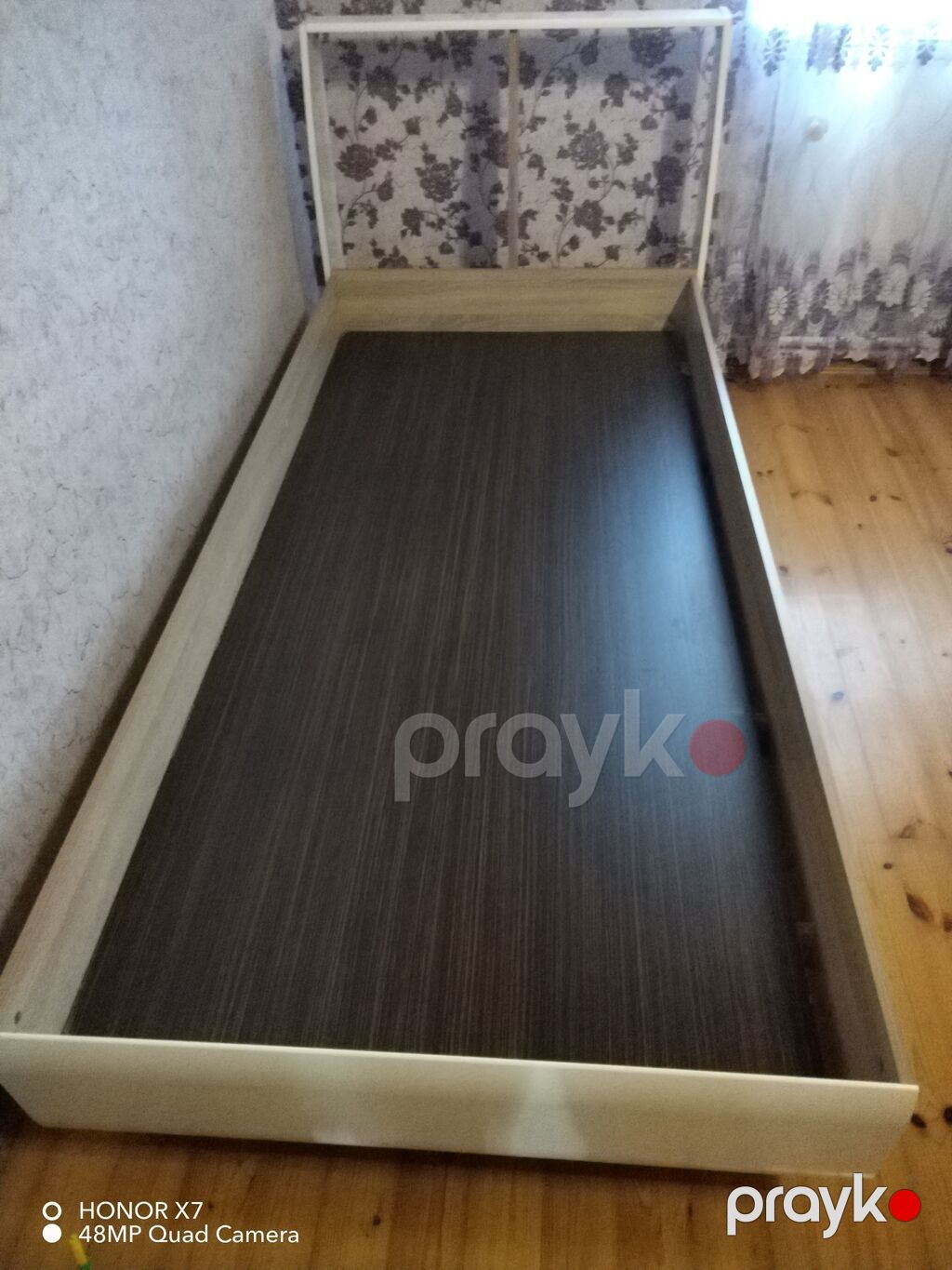 Tək nəfərlik çarpayı karkası - Ölçü: təxmini 90×200 sm (tək ölçü) — Yataqlar, Bakı (3)