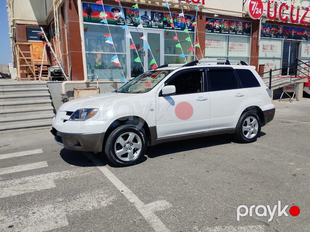 Mitsubishi Outlander, 2.4 L, 2003 il, 230 000 km — Avtomobillər, Bakı (8)
