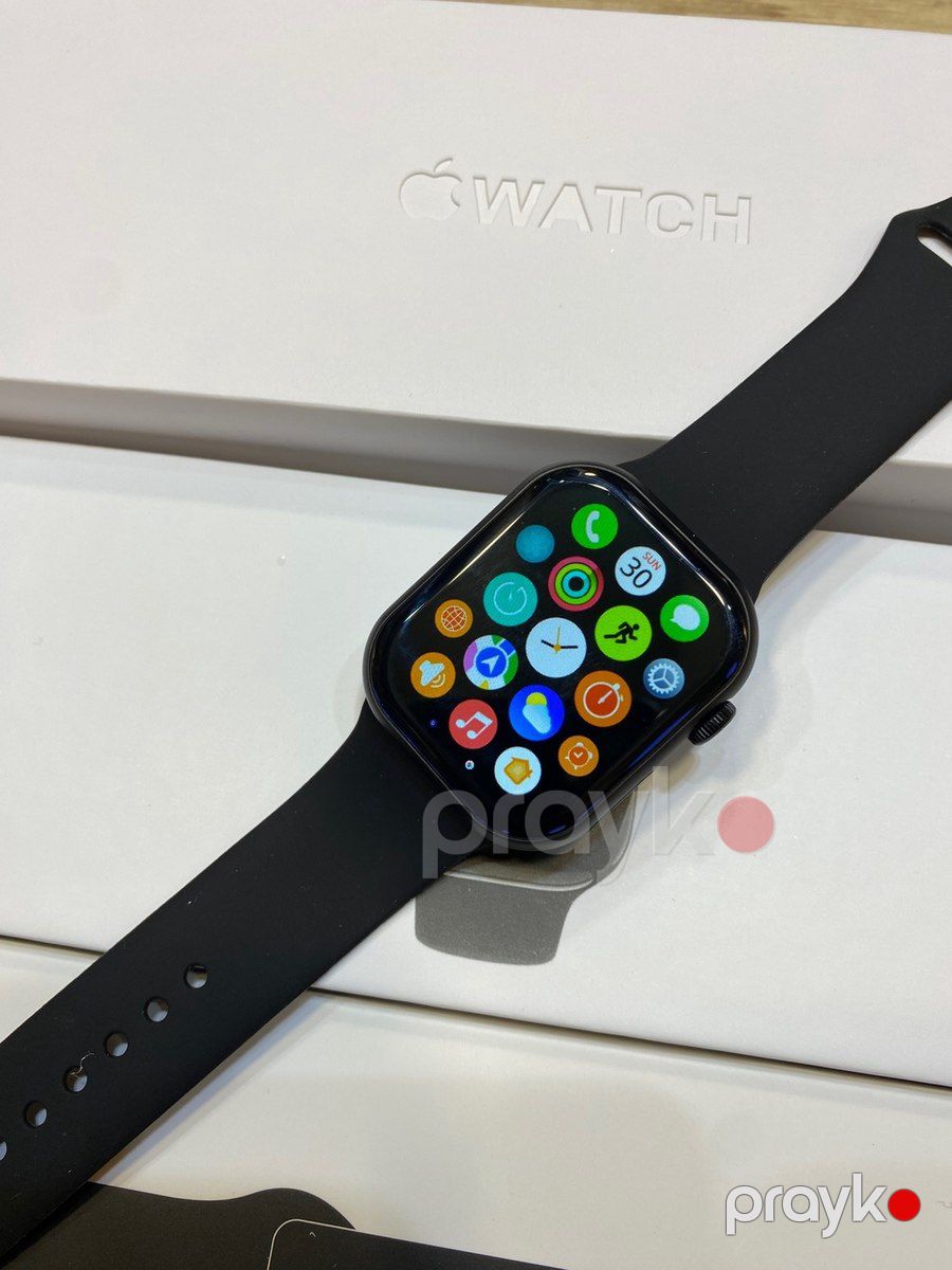 Smart saat 11 serie /46 mm Black — Ağıllı saatlar və biləkliklər, Bakı (3)