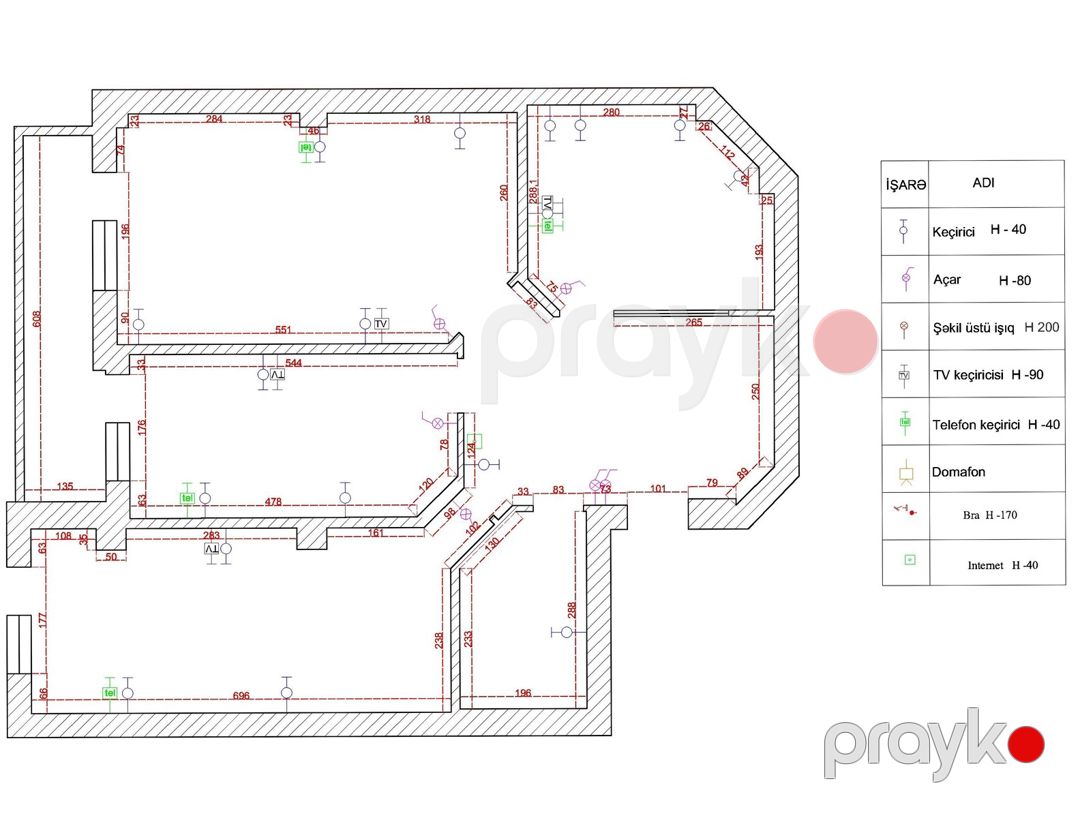 Satılır 3 otaqlı yeni tikili 107 m² — Mənzil, Bakı (7)
