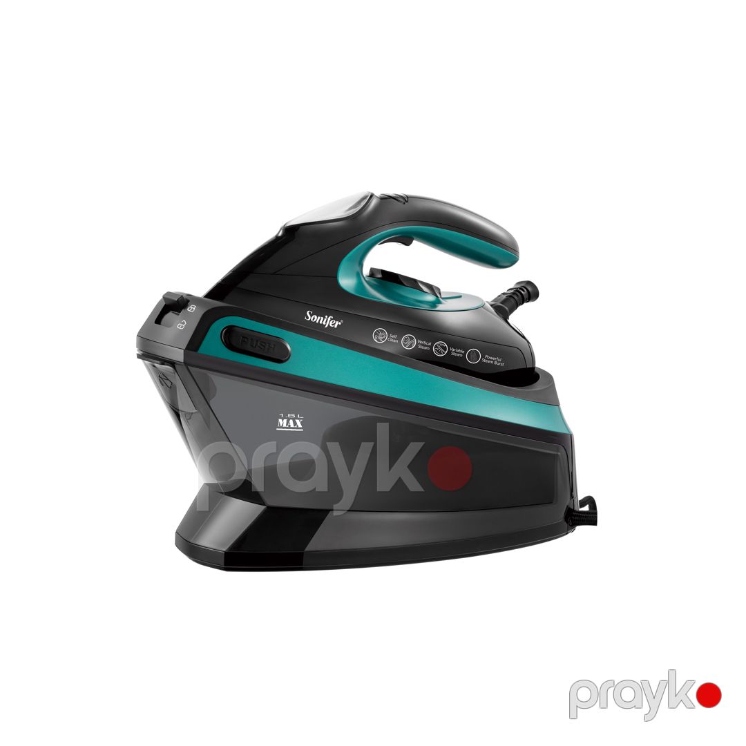 Sonifer SF-9112 – 2400W Peşəkar Buxar Stansiyalı Ütü, 1.5L Su Çəni — Ütü, Bakı (6)