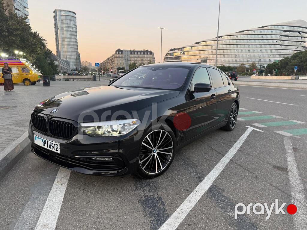 BMW 530, 2.0 L, 2017 il, 190 500 km — Avtomobillər, Bakı (3)
