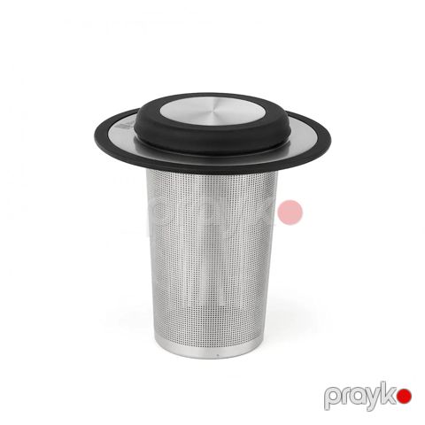 Çay süzgəci, paslanmayan polad, rəng: gümüşü, ölçü: 101 x 101 x 105 mm - B1493 — Bakı